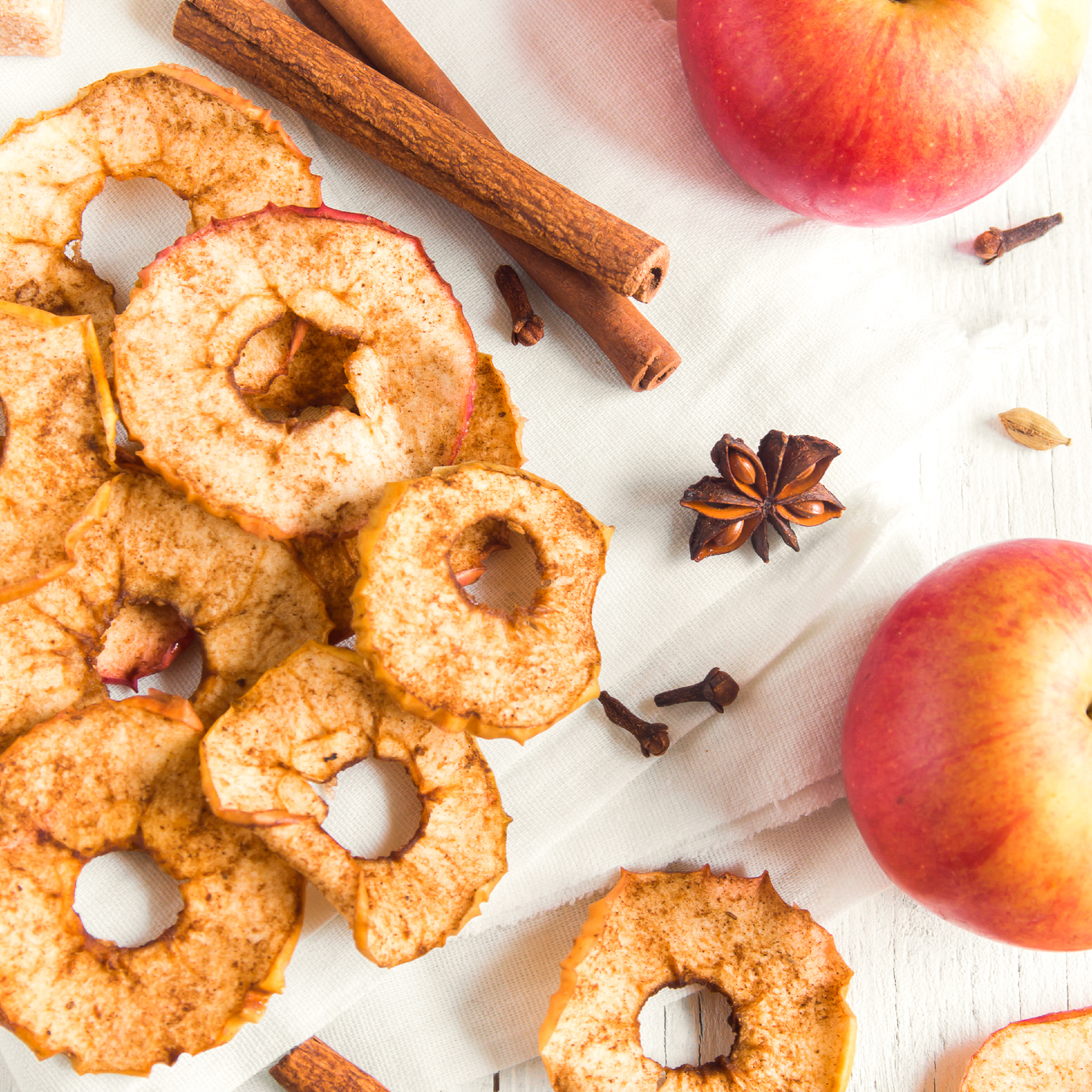 Baked Cinnamon Apple Chips