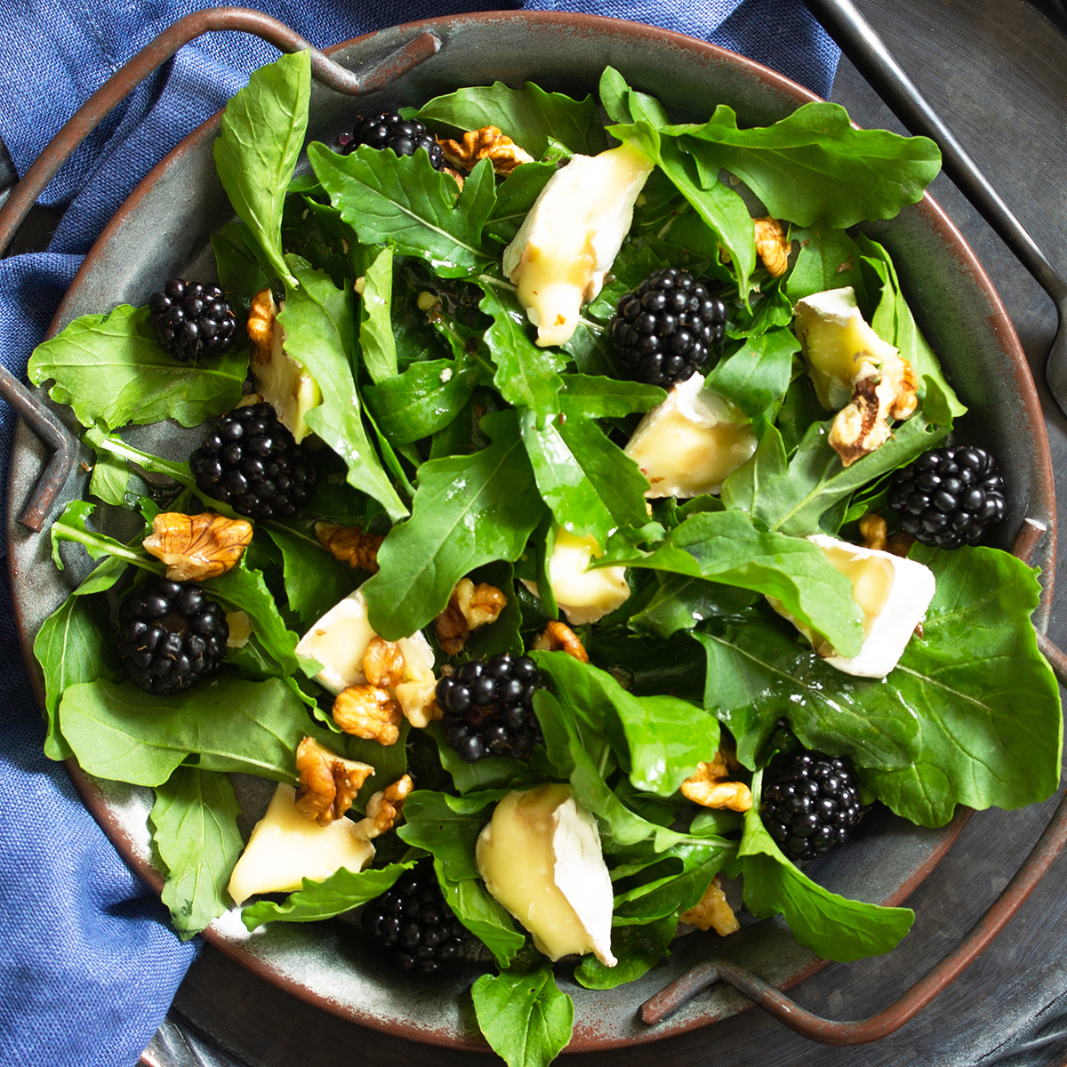 Blackberry Brie Salad