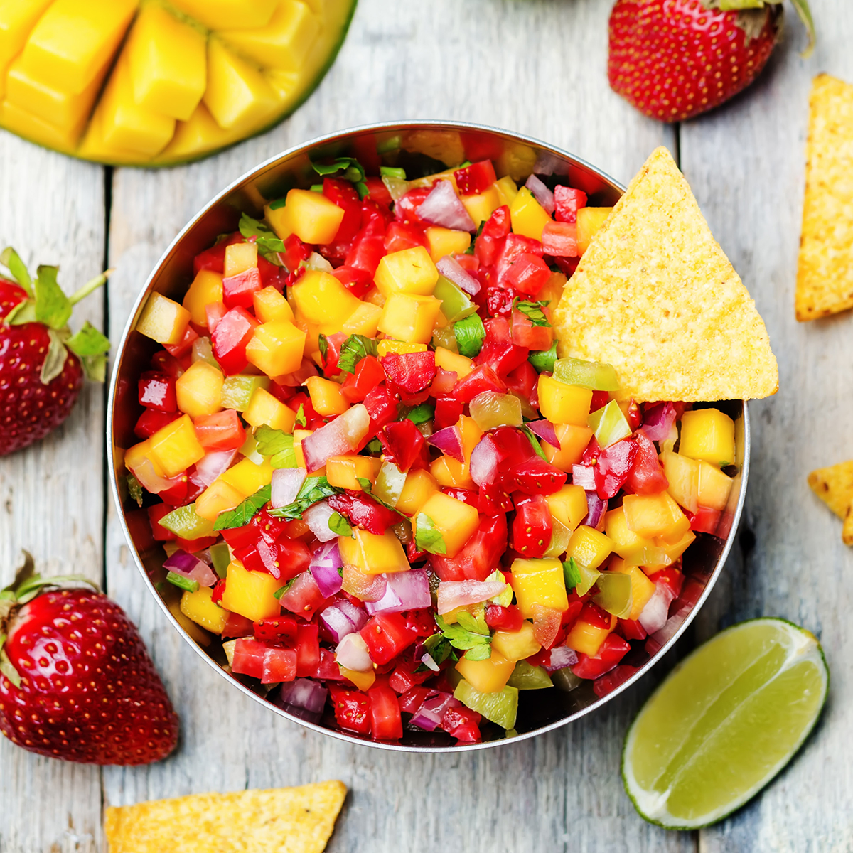 Strawberry Mango Salsa